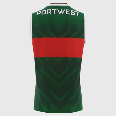 O&#039;Neills Mayo GAA 2 Stripe Home Vest 2025