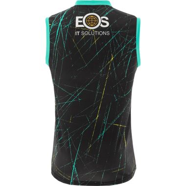 O&#039;Neills Down GAA Hurling Kids&#039; Training Vest Dark Grey