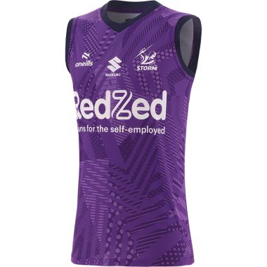 Melbourne Storm Training Singlet Purple | O'Neills