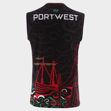 O&#039;Neills Mayo GAA Kids&#039; Training 2 Stripe Vest 2025