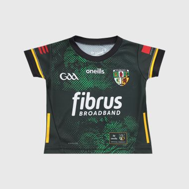 O&#039;Neills Antrim GAA Infant 2 Stripe Alternative Jersey 2026 Personalised