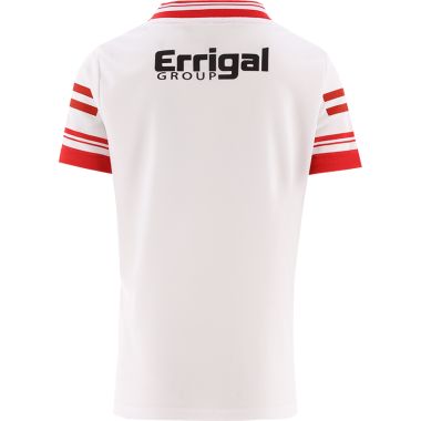 O&#039;Neills Derry GAA Kids&#039; 2 Stripe Alternative Jersey 2024