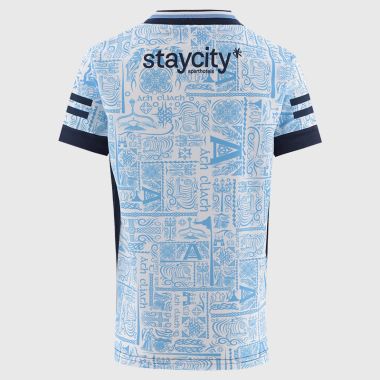O&#039;Neills Dublin LGFA Kids&#039; 2 Stripe Alternative Jersey 2025