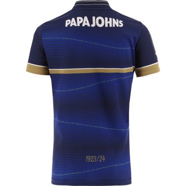 O&#039;Neills Galway GAA Kids&#039; 2 Stripe Home Commemoration Jersey