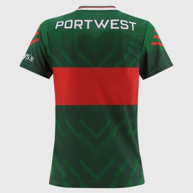 O&#039;Neills Mayo Camogie Women&#039;s Fit 2 Stripe Home Jersey 2025