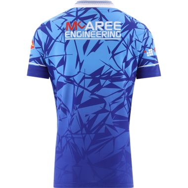 O&#039;Neills Monaghan GAA Kids&#039; 2 Stripe Alternative Jersey 2024