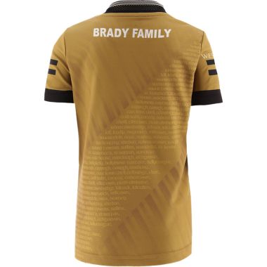 O&#039;Neills Kildare GAA Kids&#039; 2 Stripe Alternate Goalkeeper Jersey 2024