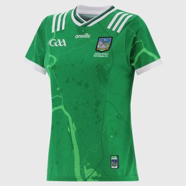 O'Neills Limerick GAA Women's Fit All Ireland Hurling Champions Jersey 2026 Personalised