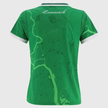O&#039;Neills Limerick GAA Women&#039;s Fit 2 Stripe Home Jersey 2025