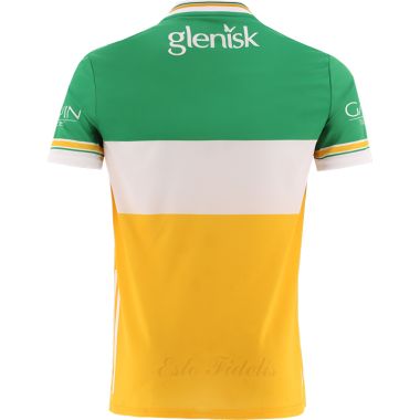 O&#039;Neills Offaly GAA Player Fit Home Jersey 2024