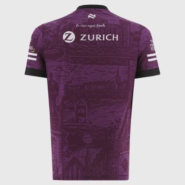 O'Neills Wexford Hurling 2 Stripe Short Sleeve Training Top 2026