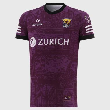 O'Neills Wexford Hurling Player Fit Short Sleeve Training Top 2026