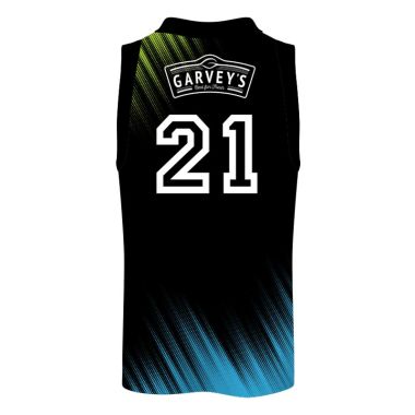Tralee Warriors Kids&#039; Home Basketball Vest
