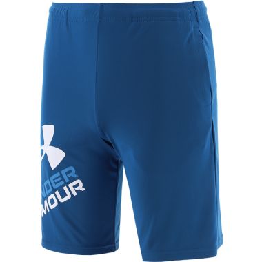 Under Armour Kids&#039; Prototype 2.0 Logo Shorts Varsity Blue / White