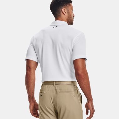 Under Armour Men&#039;s Tech Polo White / Graphite