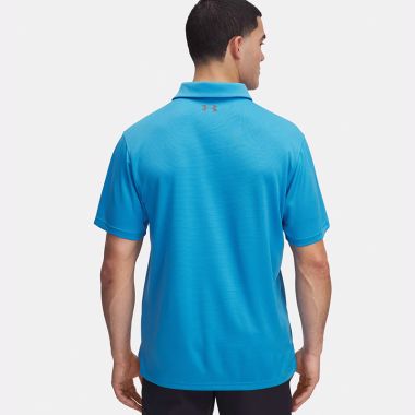 Under Armour Men&#039;s UA Tech™ Polo Ether Blue / Pitch Grey