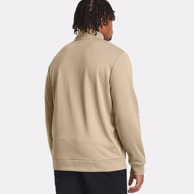 Under Armour Men&#039;s Armour Fleece® ¼ Zip City Khaki / Black