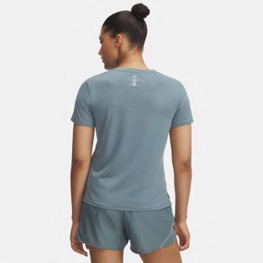 Under Armour Women&#039;s UA Launch T-Shirt Jasper Blue / Reflective
