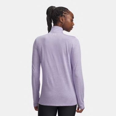 Under Armour Women&#039;s UA Tech™ Twist Half Zip Top Transparent / White