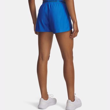 Under Armour Women&#039;s UA Tech™ Play Up Shorts Blue Atlantis / Washed Navy
