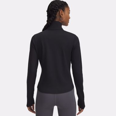 Under Armour Women&#039;s UA Motion Half Zip Top Black / White