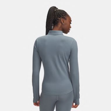 Under Armour Women&#039;s UA Motion Half Zip Top Jasper Blue / White