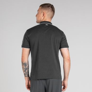 O&#039;Neills Men&#039;s Venture Pima Cotton Polo Shirt Black / Silver