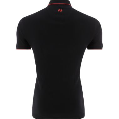 O&#039;Neills Derry GAA Men&#039;s Venture Polo Shirt Black / Red