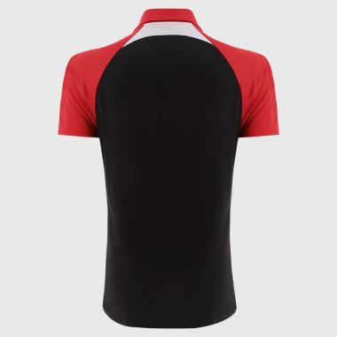 O'Neills Derry City FC Volume Polo Black / Red