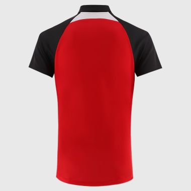 O'Neills Derry City FC Volume Players Polo Red / Black