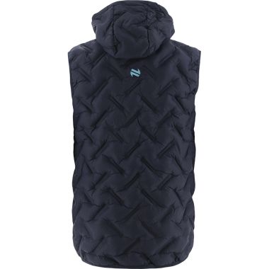 Dublin GAA Kids&#039; Weston Hooded Padded Gilet Marine / Blue / Beige