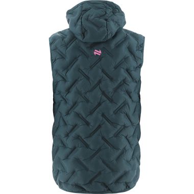 Tipperary GAA Kids&#039; Weston Hooded Padded Gilet Marine / Pink / Green