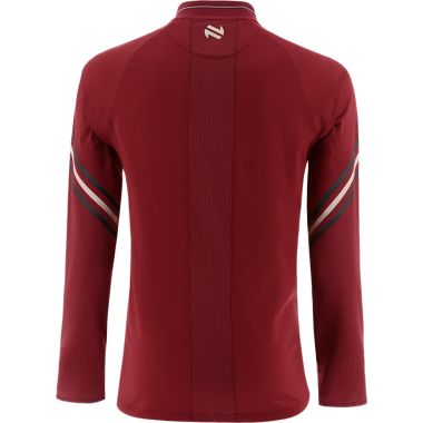 Galway GAA Men&#039;s Weston Brushed Half Zip Top Red / Black / Beige