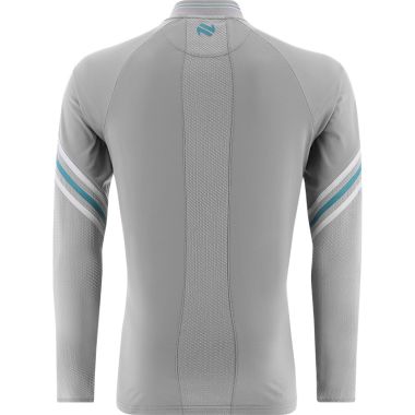 Mayo GAA Men&#039;s Weston Brushed Half Zip Top Grey / Green