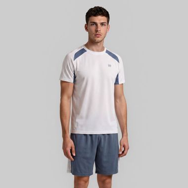 O'Neills Men's Raptor T-Shirts & Shorts Set White / Blue