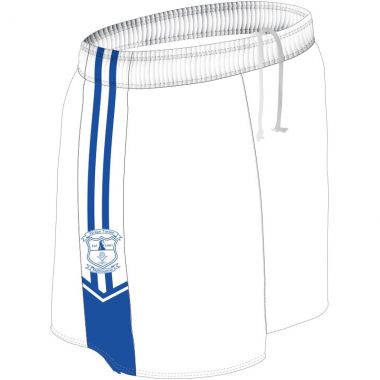 Wolfe Tones GAC Melbourne Kids&#039; Mourne Shorts White