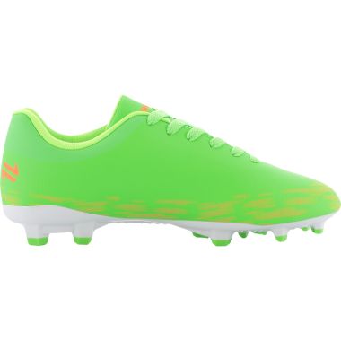 O&#039;Neills Kids&#039; Zenith Firm Ground Laced Youth Football Boots Green / White / Gold