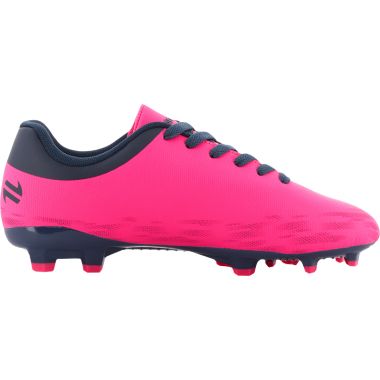 O&#039;Neills Kids&#039; Zenith Firm Ground Laced Youth Football Boots Pink / Navy