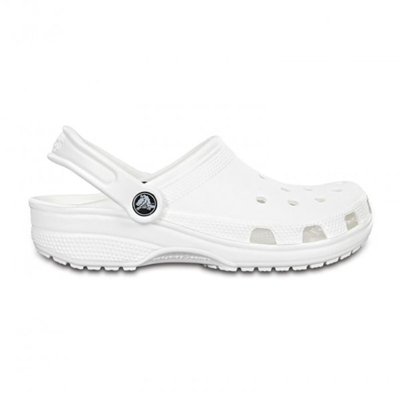 White Crocs Classic Clogs from O'Neills.