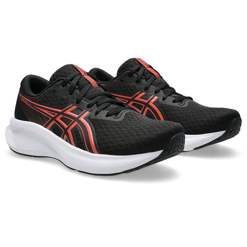 Black ASICS Women's Patriot 14 Running Shoes from O'Neills