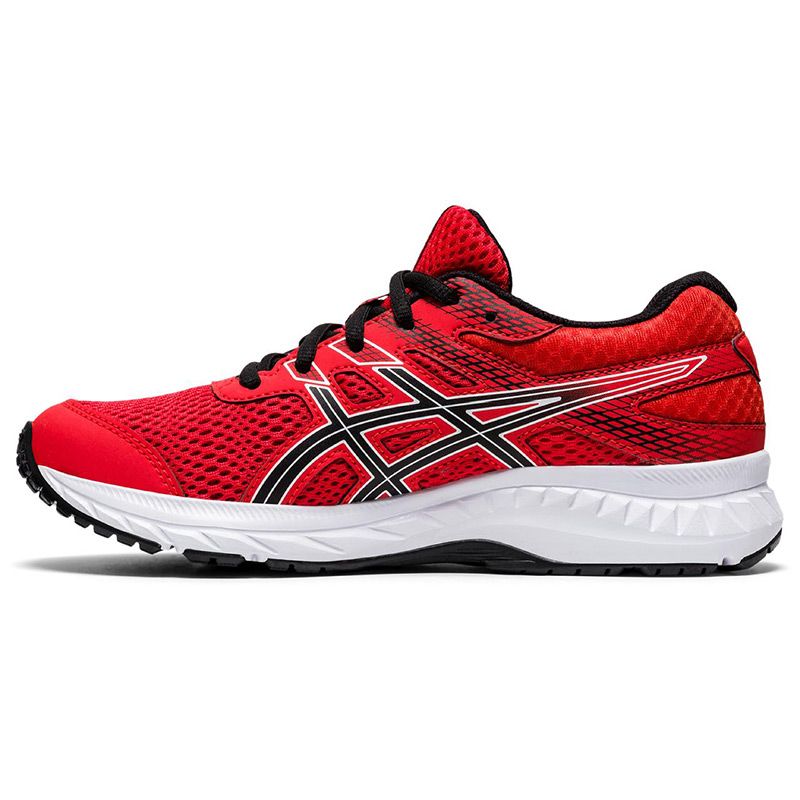 asics shoes kids red
