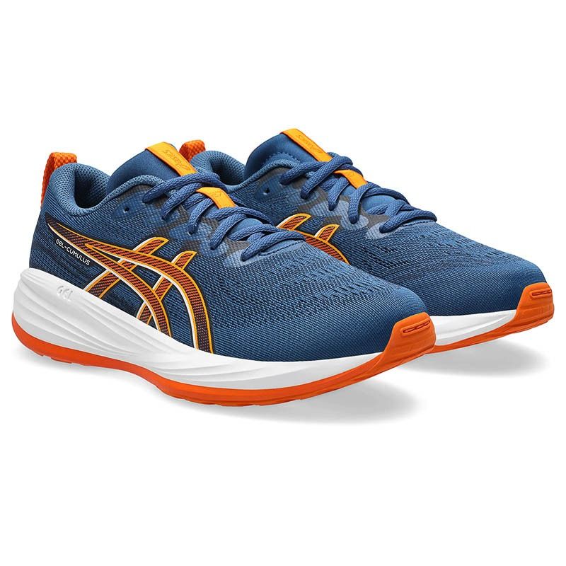 Kids' Blue ASICS Gel-Cumulus 27 Youth Running Shoes from O'Neills.