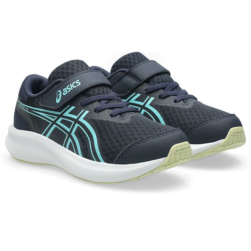 Kids' Navy ASICS Patriot 14 Junior Running Shoes from O'Neills.
