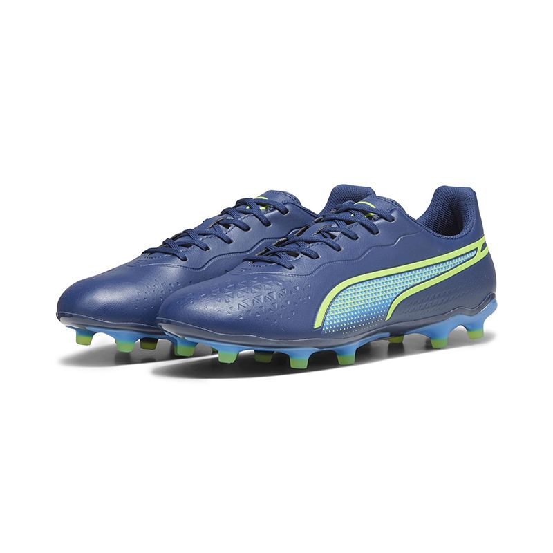 Navy Puma King Match Play FG/AG Men's Football Boots from O'Neill's.