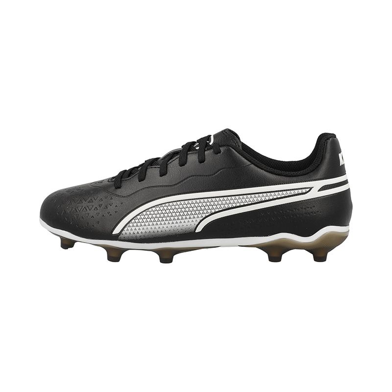Black Puma King Match Play FG/AG Youth Football Boots from O'Neill's.