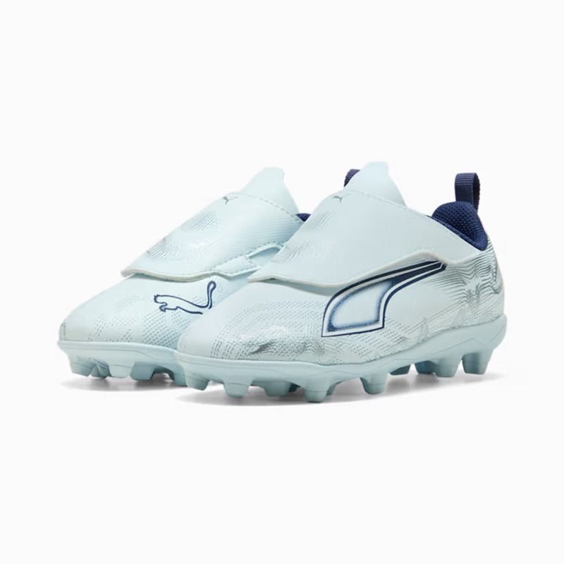 Kids' Blue Puma Ultra 6 Play Velcro Football Boots from O'Neills.