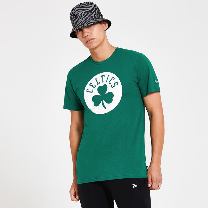 Men S New Era Boston Celtics Infill T Shirt Green Oneills Com Us men s new era boston celtics infill t shirt green