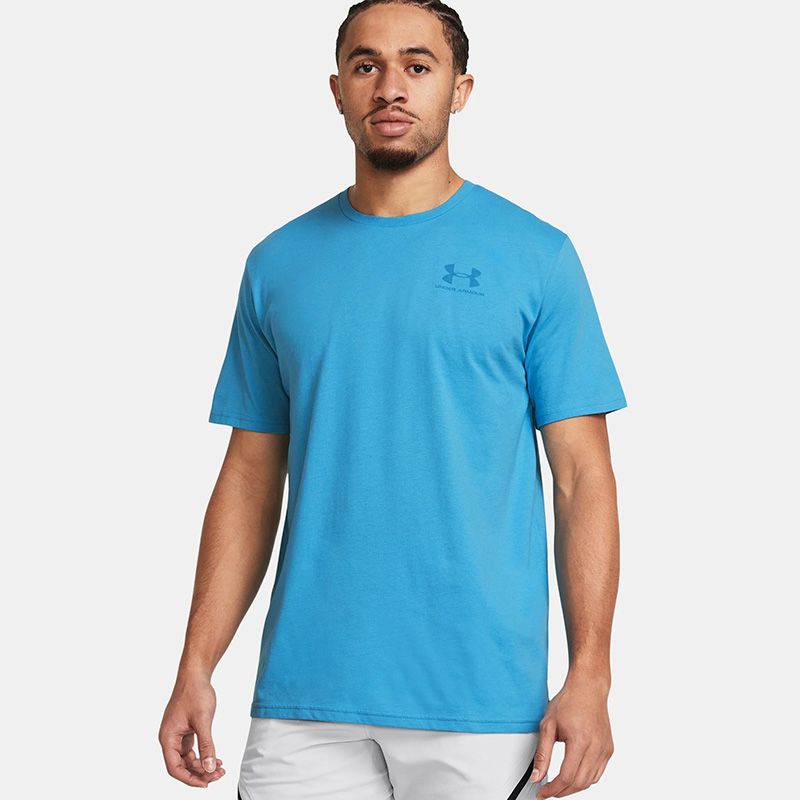 Blue Under Armour Men's Sportstyle T-Shirt from O'Neills