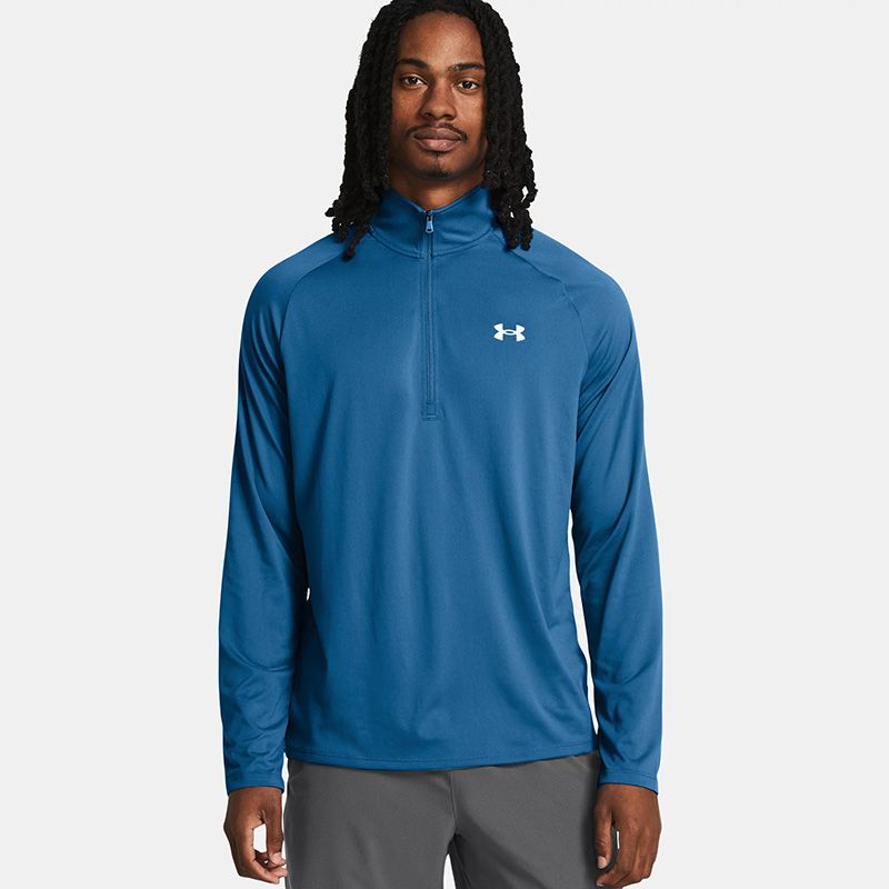 Blue Under Armour Men's UA Tech™ Half Zip from O'Neill's.