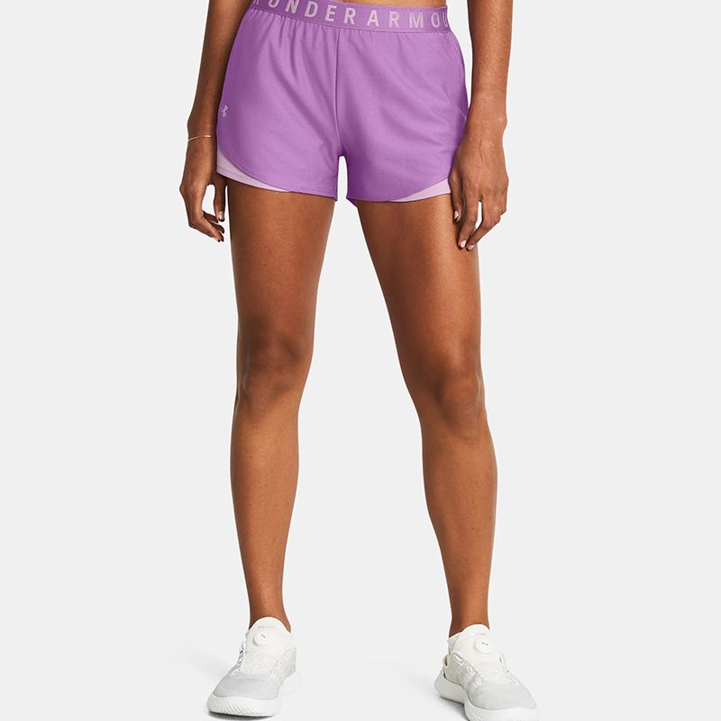 Purple Under Armour Women's Play Up Shorts 3.0 from O'Neill's.